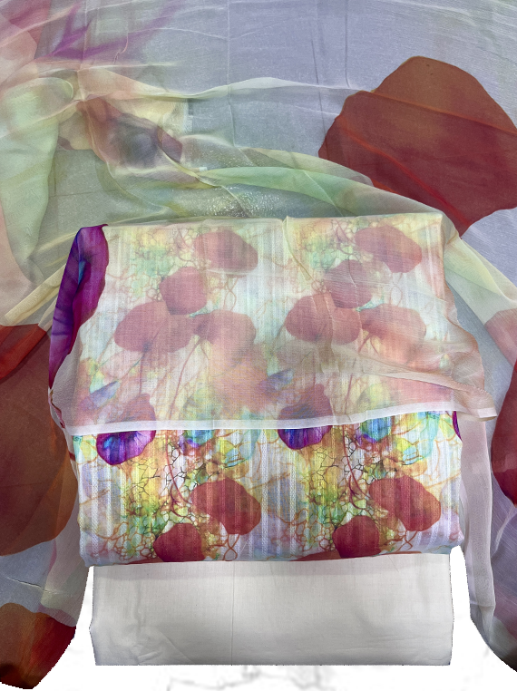Sunshine Printed Bana Doria Lawn Edit25 Vol-MD04 (MD04-13)