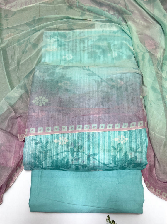 Sunshine Printed Bana Doria Lawn Edit25 Vol-MD04 (MD04-18)