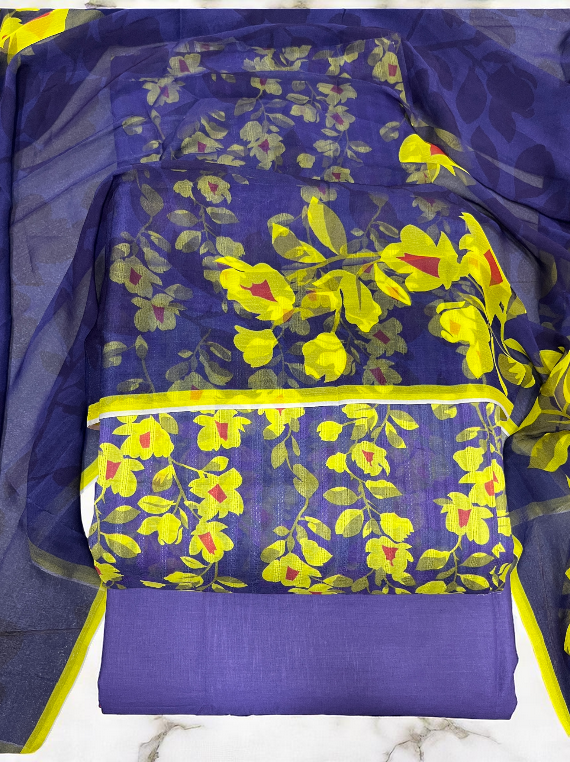 Sunshine Printed Bana Doria Lawn Edit25 Vol-MD04 (MD04-19)