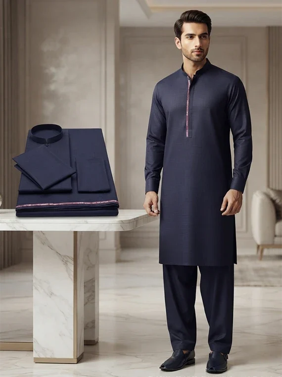 Super Fine Italian Suiting by Umar Poshak Vol-EV01 (D-08)