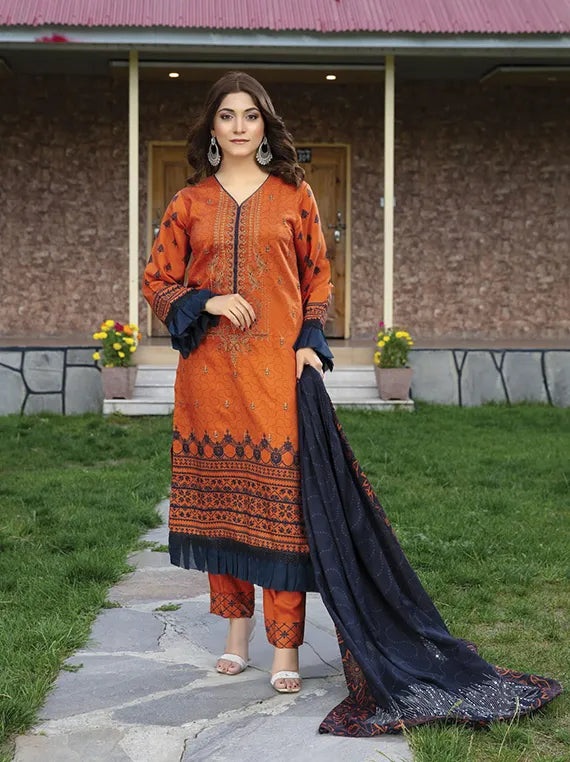 Swarovski Embroidered Viscose Collection 2024 (D-07)