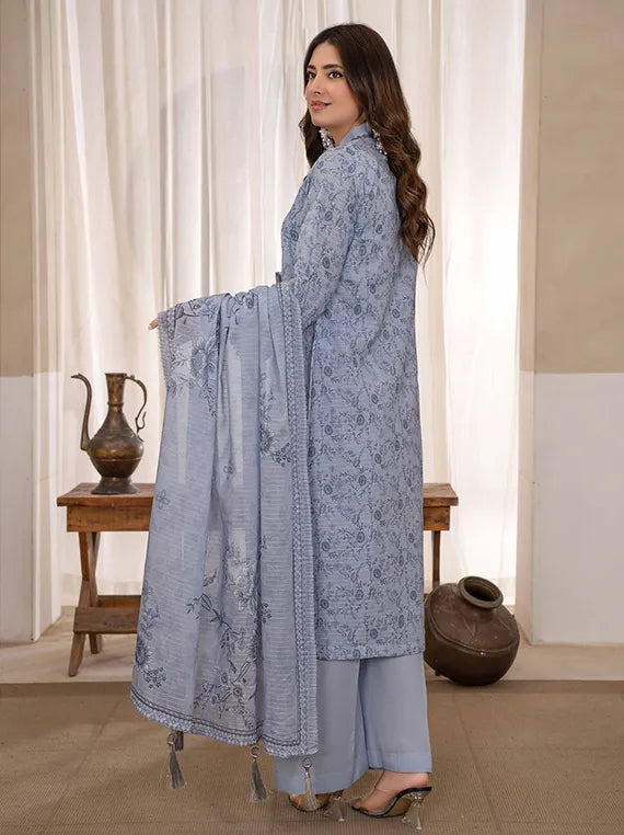 Sweet Florals by Zara Meer Lawn Collection 2026 Vol-411 (D-06)