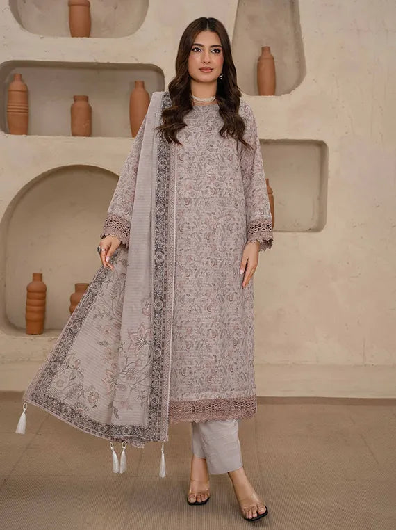 Sweet Florals by Zara Meer Lawn Collection 2026 Vol-411 (D-10)