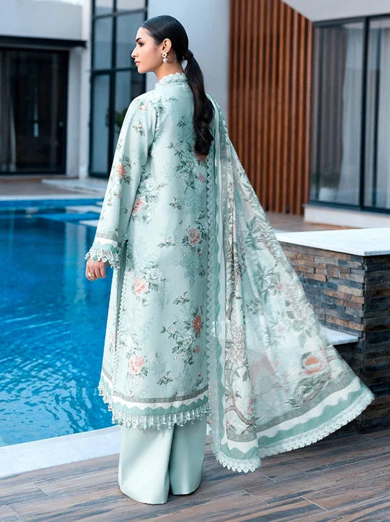 THE BREEZE Printed Lawn Collection 2026 by Naqsh (Royal Tide-00253)