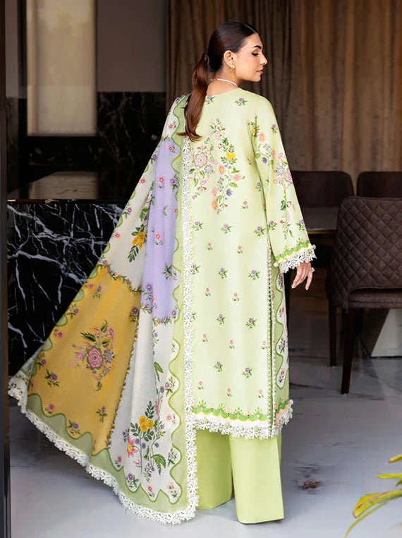 THE BREEZE Printed Lawn Collection 2026 by Naqsh (Sage Serenity-00255)