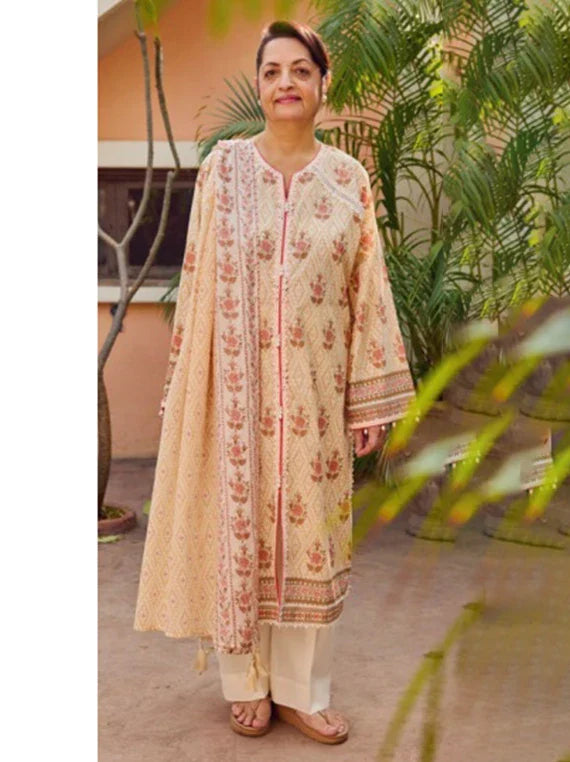 TRIBUTE TO MOTHER by Gul Ahmed Lawn Collection 2026 (CL-62107A)