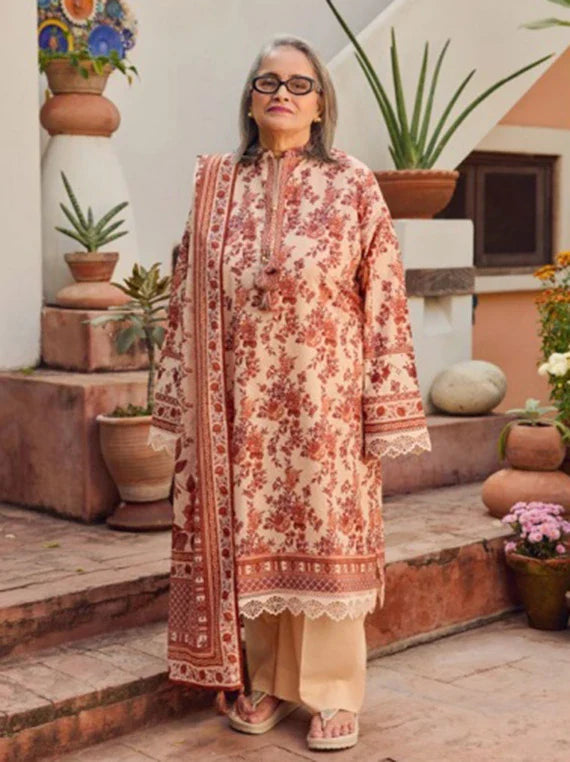TRIBUTE TO MOTHER by Gul Ahmed Lawn Collection 2026 (CL-62118B)