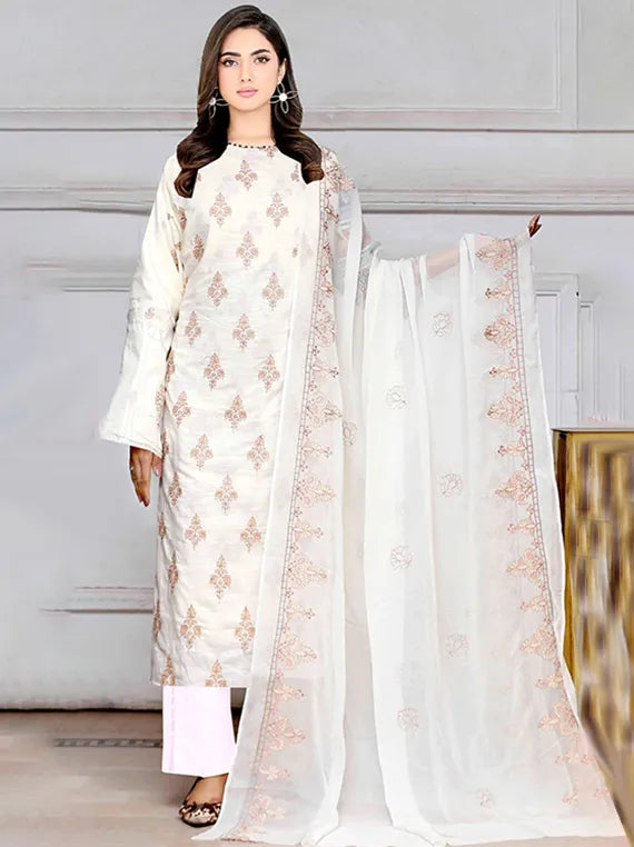 Tabeer Colour Um Embroidered Lawn Collection 2025 (D-8015)