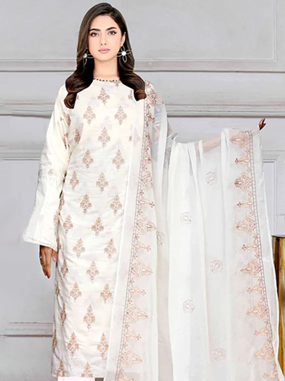 Tabeer Colour Um Embroidered Lawn Collection 2025 (D-8015)