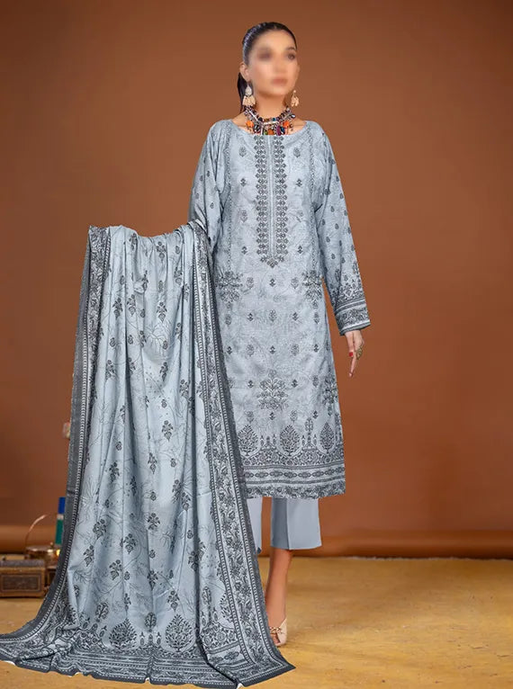 Tabeer Embroidered Karandi Collection 2024 By WWFabric (D-01)