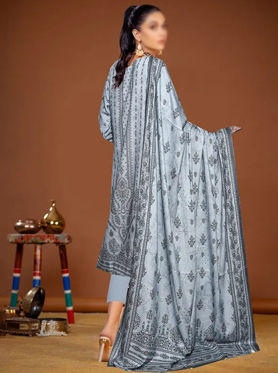 Tabeer Embroidered Karandi Collection 2024 By WWFabric (D-01)