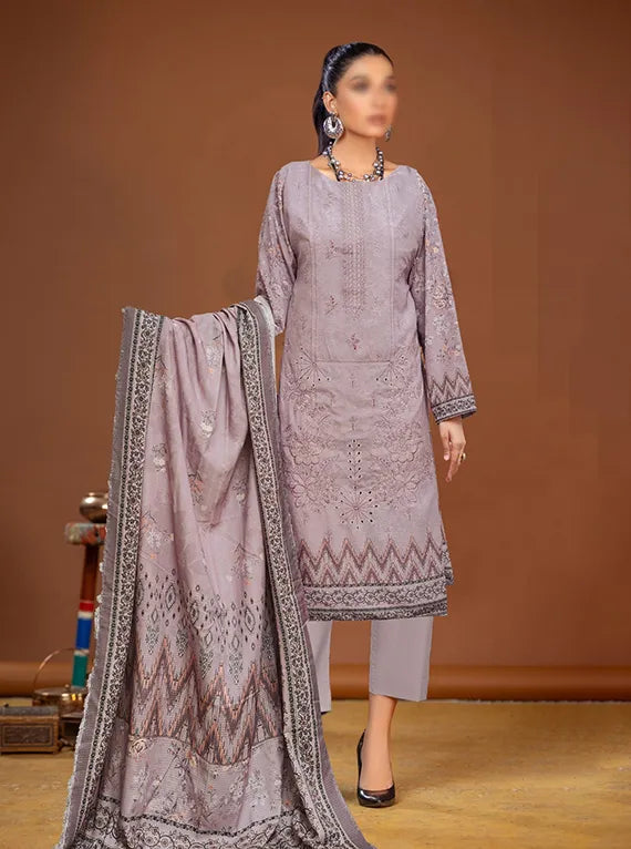 Tabeer Embroidered Karandi Collection 2024 By WWFabric (D-03)
