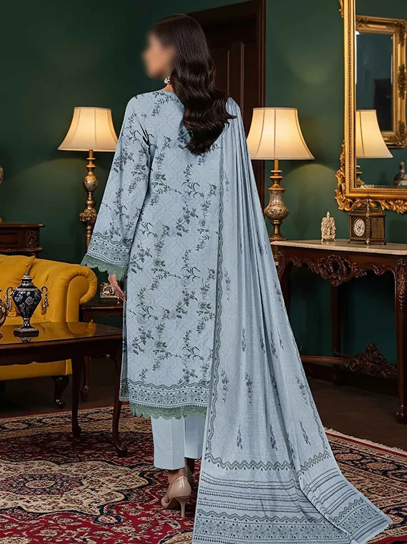 Tabeer by Fantak Embroidered Dhanak Collection 2025 Vol-05 (D-07)