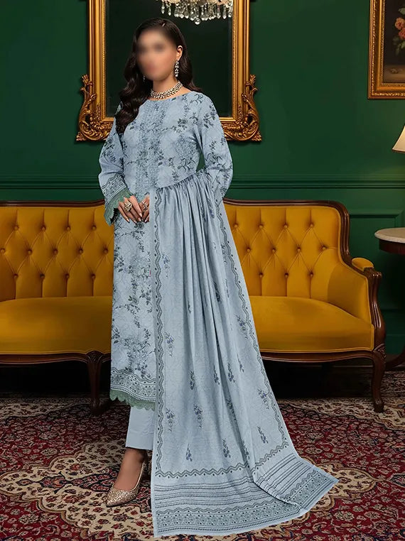 Tabeer by Fantak Embroidered Dhanak Collection 2025 Vol-05 (D-07)