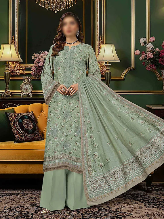 Tabeer by Fantak Embroidered Dhanak Collection 2025 Vol-05 (D-08)