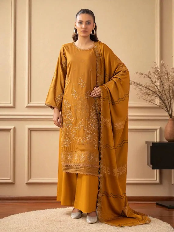 Tassur by Fantak Embroidered Viscose Collection 2025 Vol-01 (D-05)