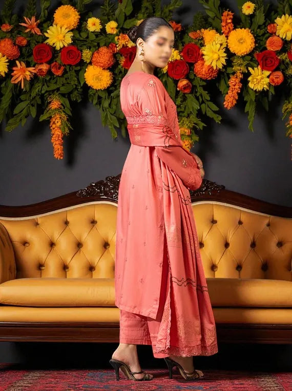 Tassur by Fantak Embroidered Viscose Collection 2025 Vol-02 (D-03)