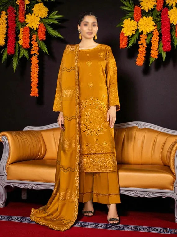 Tassur by Fantak Embroidered Viscose Collection 2025 Vol-02 (D-06)
