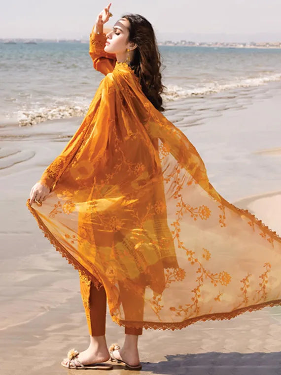 Tehzeeb Chikankari Lawn Collection 2025 by Riaz Arts (TL-425)