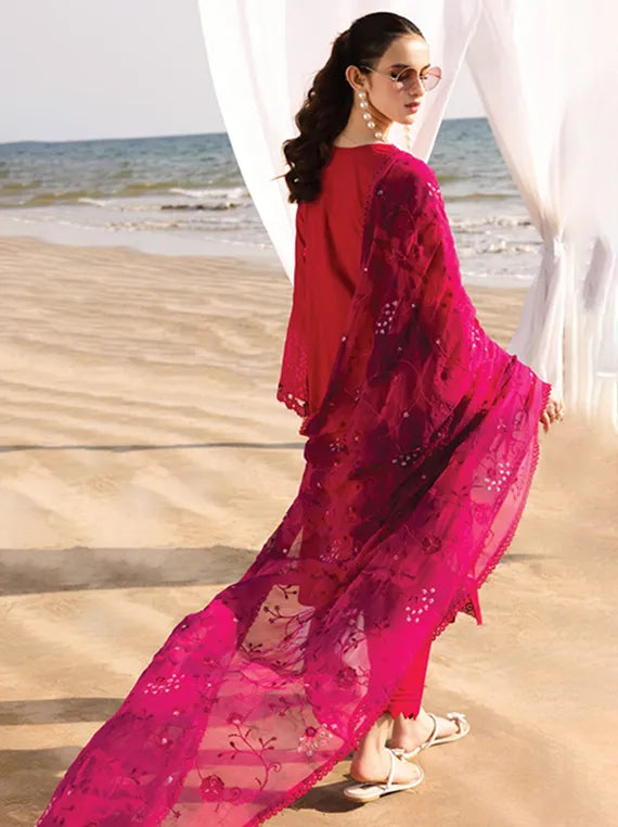 Tehzeeb Chikankari Lawn Collection 2025 by Riaz Arts (TL-427)