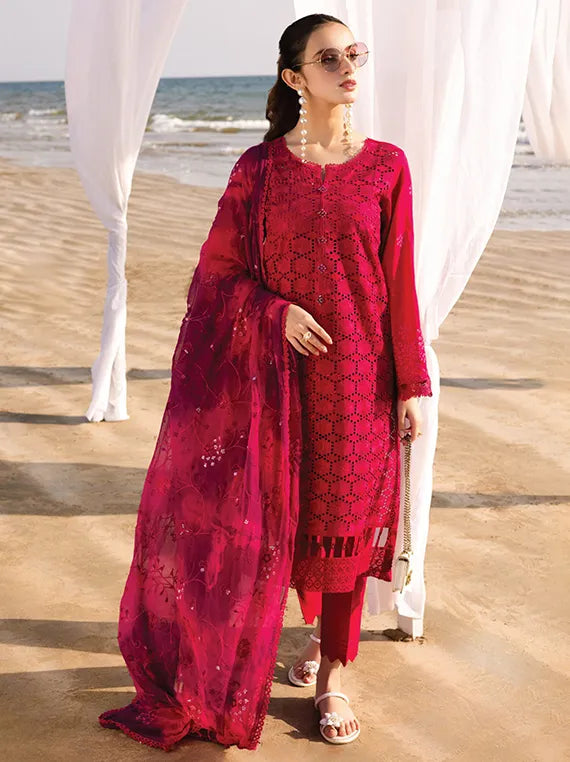 Tehzeeb Chikankari Lawn Collection 2025 by Riaz Arts (TL-427)