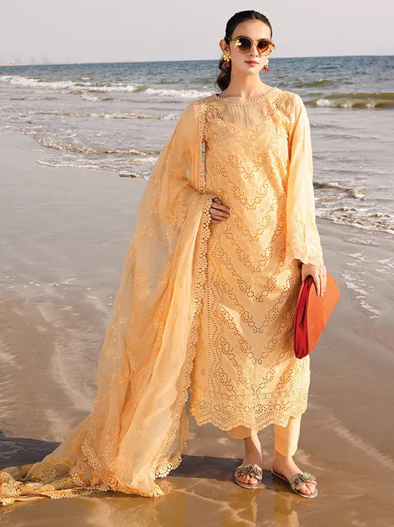 Tehzeeb Chikankari Lawn Collection 2025 by Riaz Arts (TL-430)