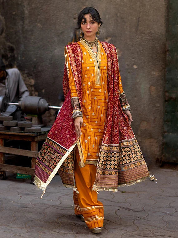 The Chunri by Gul Ahmed Lawn Collection 2026 (BM-62029)