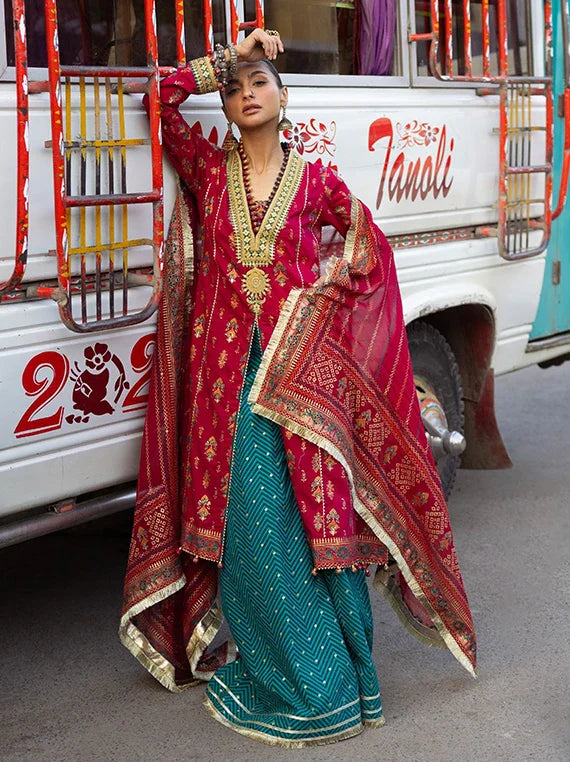 The Chunri by Gul Ahmed Lawn Collection 2026 (BM-62031)