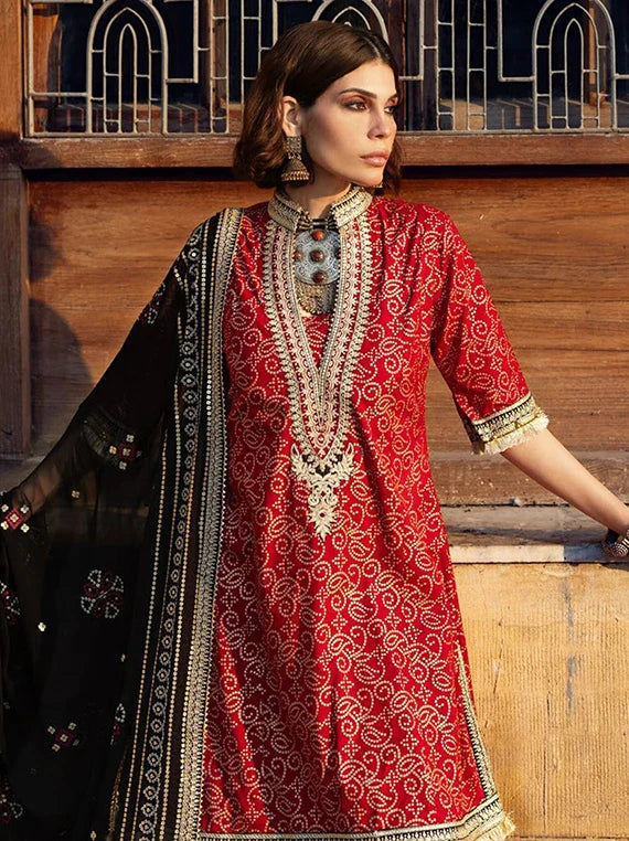 The Chunri by Gul Ahmed Lawn Collection 2026 (BM-62041)