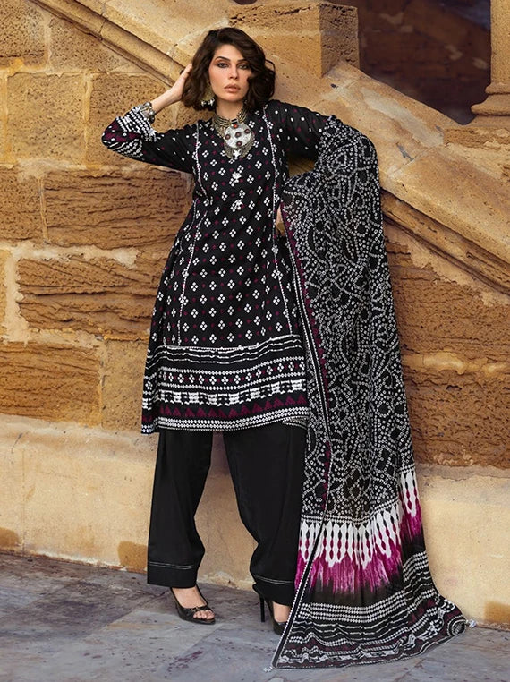The Chunri by Gul Ahmed Lawn Collection 2026 (CL-52175A)