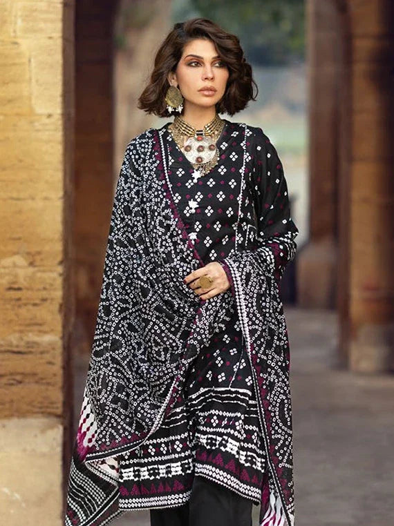The Chunri by Gul Ahmed Lawn Collection 2026 (CL-52175A)