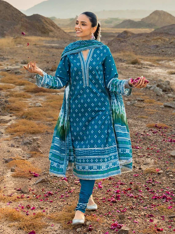 The Chunri by Gul Ahmed Lawn Collection 2026 (CL-52175B)