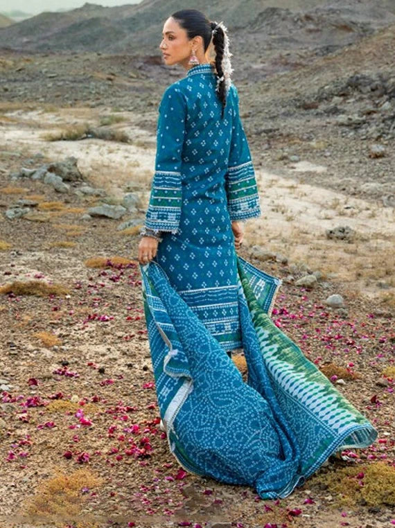 The Chunri by Gul Ahmed Lawn Collection 2026 (CL-52175B)