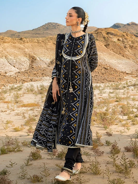 The Chunri by Gul Ahmed Lawn Collection 2026 (CL-52180A)