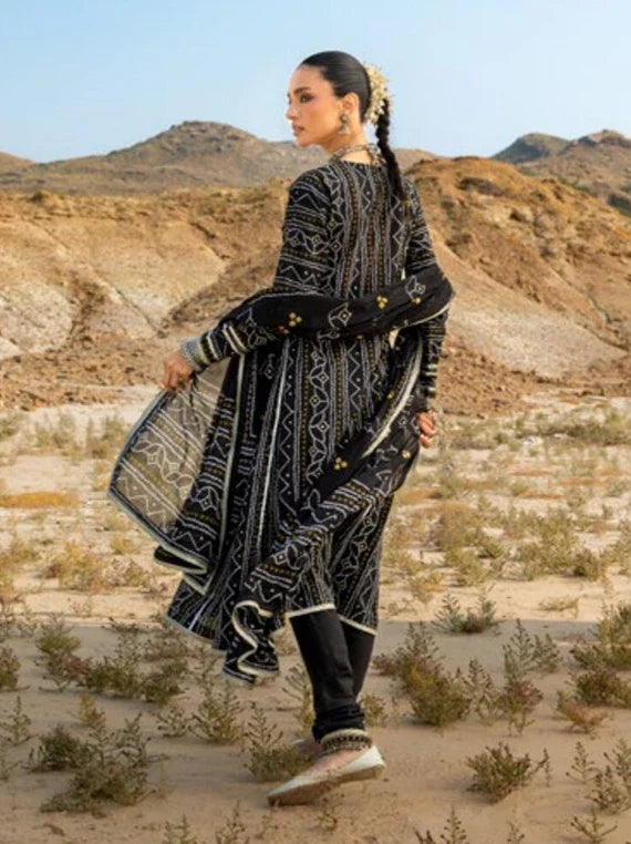 The Chunri by Gul Ahmed Lawn Collection 2026 (CL-52180A)