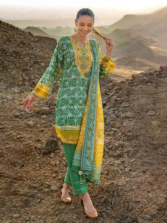 The Chunri by Gul Ahmed Lawn Collection 2026 (CL-62022B)