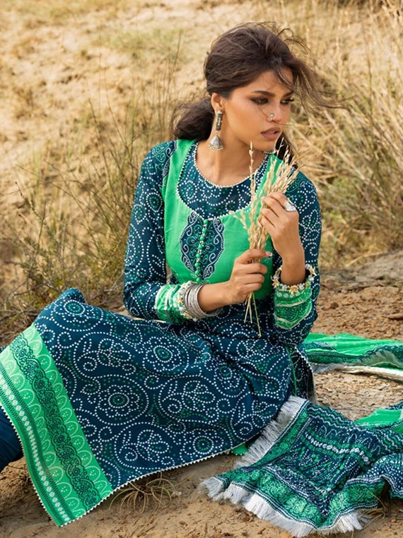 The Chunri by Gul Ahmed Lawn Collection 2026 (CL-62024B)