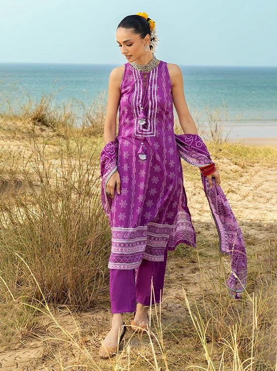 The Chunri by Gul Ahmed Lawn Collection 2026 (CL-62026A)