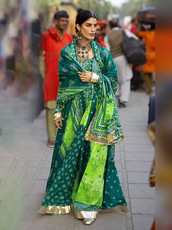 The Chunri by Gul Ahmed Lawn Collection 2026 (CL-62027A)
