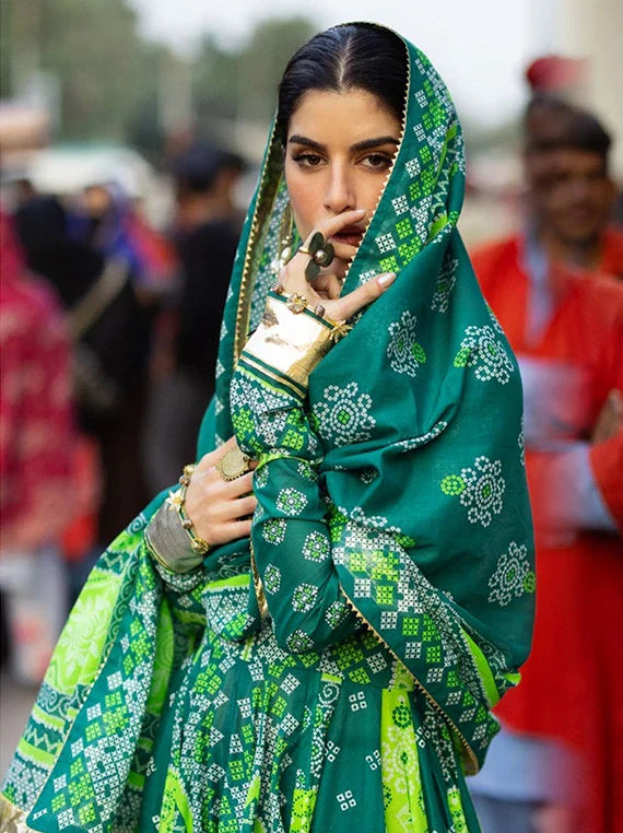 The Chunri by Gul Ahmed Lawn Collection 2026 (CL-62027A)