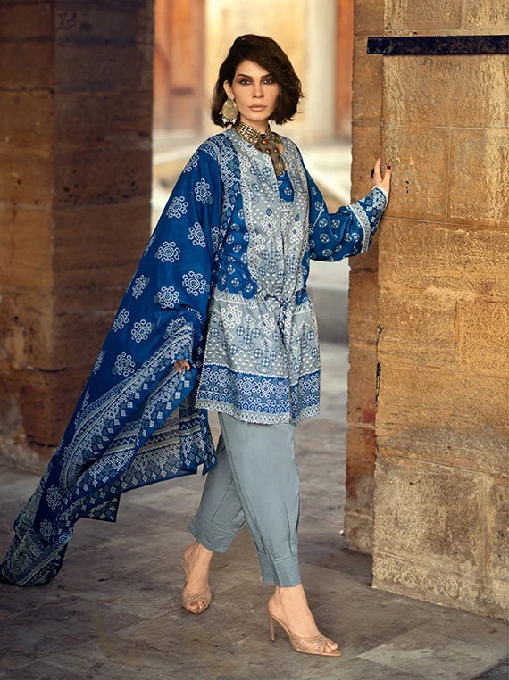 The Chunri by Gul Ahmed Lawn Collection 2026 (CL-62027B)