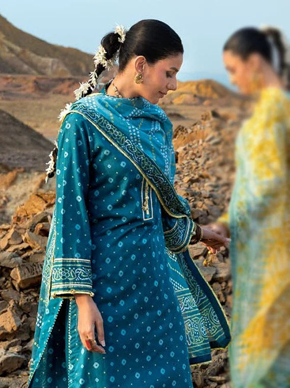 The Chunri by Gul Ahmed Lawn Collection 2026 (CL-62031B)