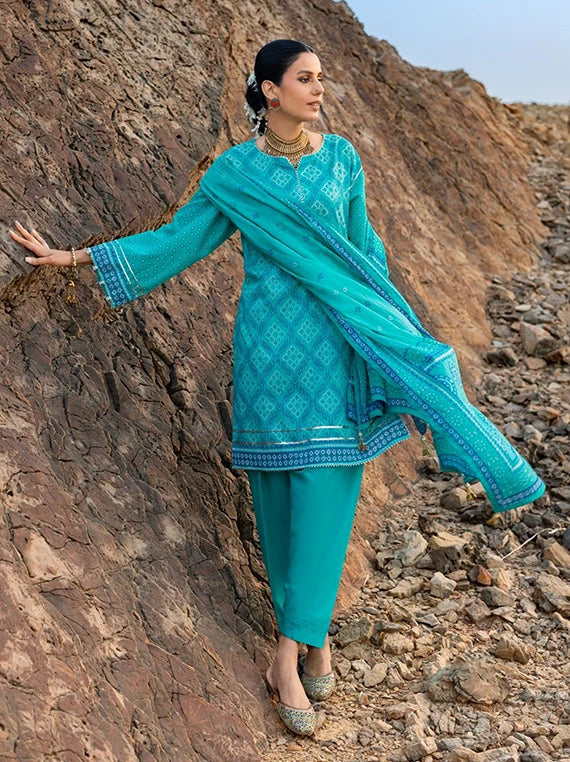 The Chunri by Gul Ahmed Lawn Collection 2026 (CL-62032A)