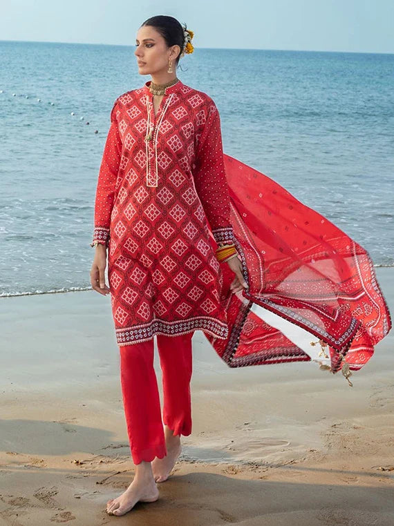 The Chunri by Gul Ahmed Lawn Collection 2026 (CL-62032B)