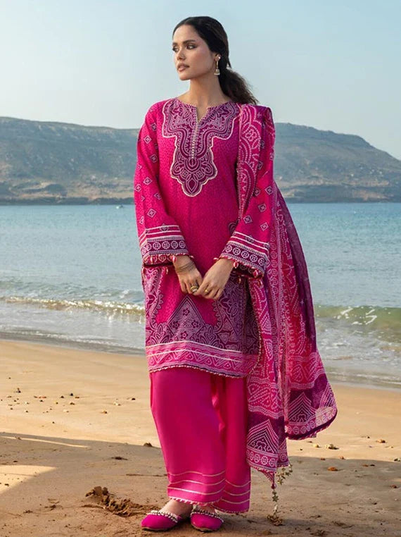 The Chunri by Gul Ahmed Lawn Collection 2026 (CL-62061B)