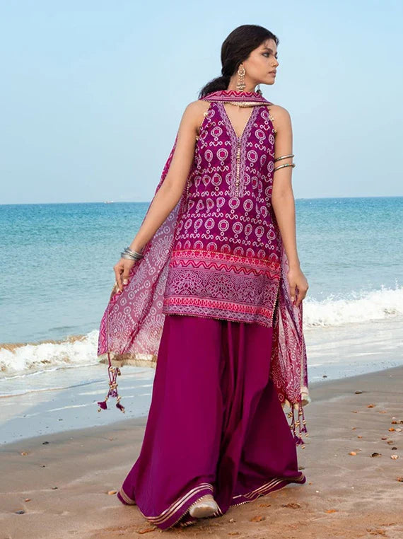 The Chunri by Gul Ahmed Lawn Collection 2026 (CL-62149A)