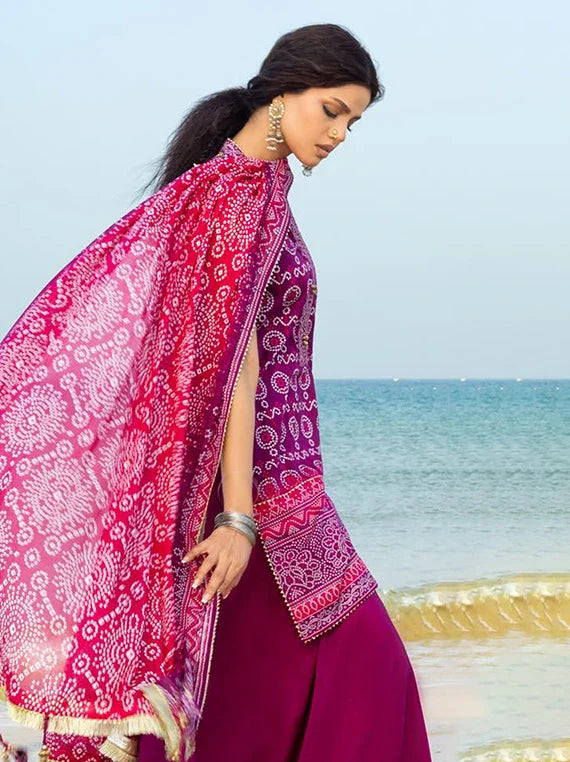 The Chunri by Gul Ahmed Lawn Collection 2026 (CL-62149A)