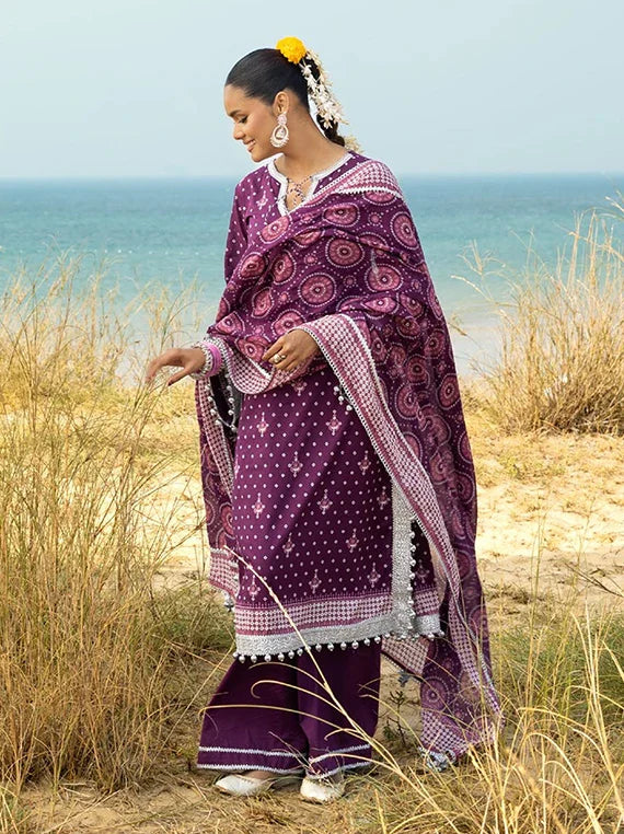 The Chunri by Gul Ahmed Lawn Collection 2026 (CL-62168A)