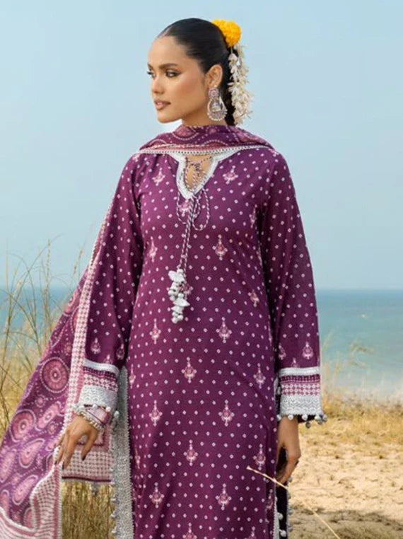 The Chunri by Gul Ahmed Lawn Collection 2026 (CL-62168A)