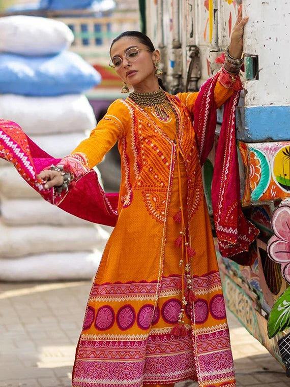 The Chunri by Gul Ahmed Lawn Collection 2026 (CL-62173A)